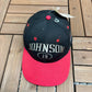 Tampa Bay Buccaneers Keyshawn Johnson Graphic Hat | Snap Back | Vintage 1990s NFL Football Black Cap |