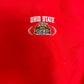 Ohio State Buckeyes BCS Championship 2007 Graphic Windbreaker | Size Medium | Vintage 2000s College Nike Red Jacket |