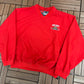 Ohio State Buckeyes BCS Championship 2007 Graphic Windbreaker | Size Medium | Vintage 2000s College Nike Red Jacket |
