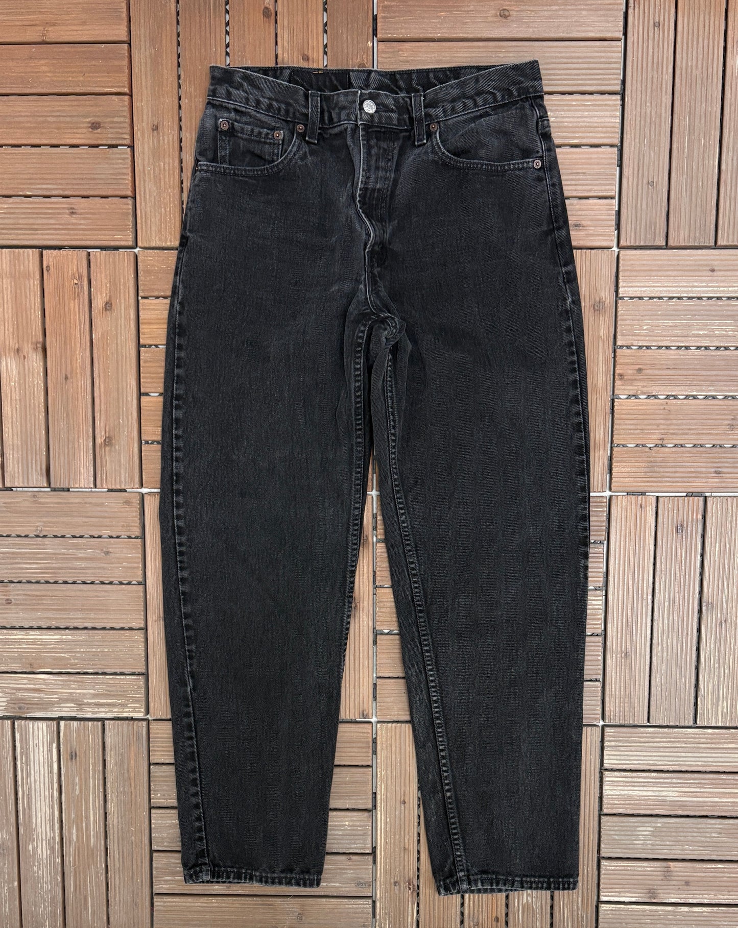 Levi Strauss & Co 550 Black Jeans | Size 34 x 32 | Vintage 2000s Levi's Black Denim |