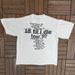 Bryan Adams 18 'Til I Die Tour 1997 Graphic Tee | Size X-Large | Vintage 1990s Canadian Rock White T-Shirt |