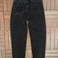 Levi Strauss & Co 550 Black Jeans | Size 34 x 32 | Vintage 2000s Levi's Black Denim |