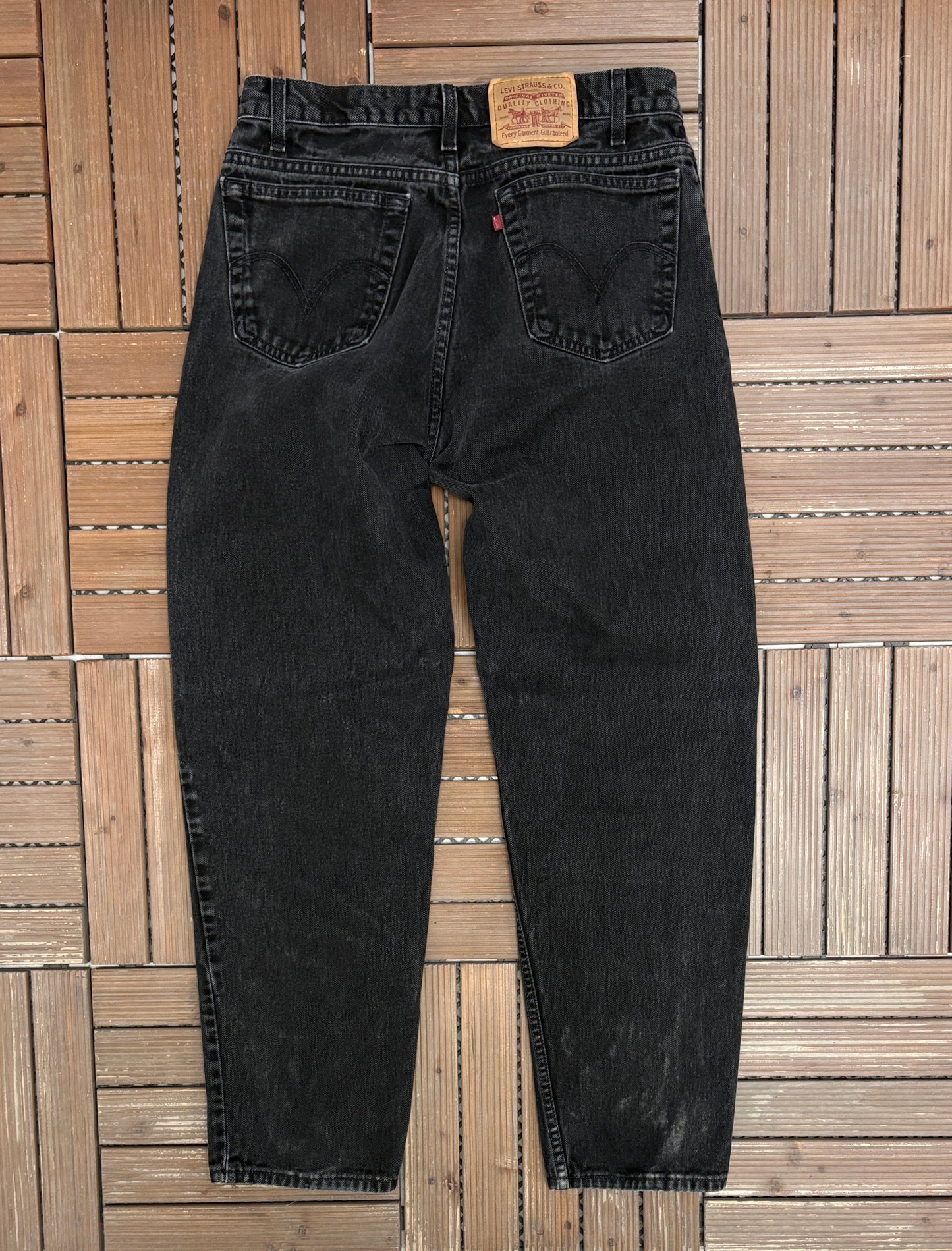 Levi Strauss & Co 550 Black Jeans | Size 34 x 32 | Vintage 2000s Levi's Black Denim |