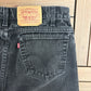 Levi Strauss & Co 550 Black Jeans | Size 34 x 32 | Vintage 2000s Levi's Black Denim |