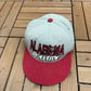 Alabama Crimson Tide Roll Tide Graphic Hat | Snap Back | Vintage 2000s College Grey Cap |