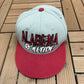 Alabama Crimson Tide Roll Tide Graphic Hat | Snap Back | Vintage 2000s College Grey Cap |