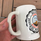 Alcatraz Federal Penitentiary School Of Hard Knocks Mug | Vintage 1980s White Coffee Mug |