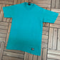 Atlanta Olympics 1996 Graphic Tee | Size Medium | Vintage 1990s Blank Teal T-Shirt |