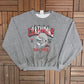 Ohio State Buckeyes 2002 National Champions Graphic Crewneck | Size X-Large | Vintage 2000s College Football Grey Sweater |