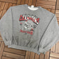 Ohio State Buckeyes 2002 National Champions Graphic Crewneck | Size X-Large | Vintage 2000s College Football Grey Sweater |