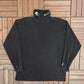 Pittsburgh Steelers Embroidered Graphic Turtleneck | Size X-Large | Vintage 1990s NFL Football Starter Black T-Shirt |