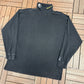 Pittsburgh Steelers Embroidered Graphic Turtleneck | Size X-Large | Vintage 1990s NFL Football Starter Black T-Shirt |