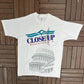 Washington, DC White House Graphic Tee | Size X-Large | Vintage 1990s Tourist White T-Shirt |