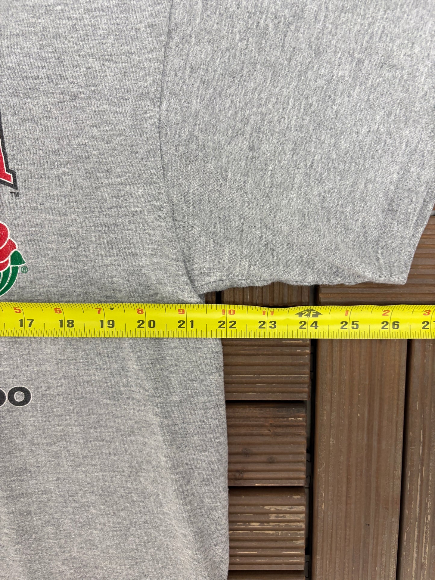 Wisconsin Badgers Rose Bowl 2000 Graphic Tee | Size X-Large | Vintage 2000s College Football Grey T-Shirt |