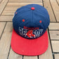Boston Red Sox Embroidered Hat | Snap Back | Vintage 1990s MLB Baseball Blue Baseball Cap |