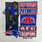 New England Patriots AFC Champions Graphic Tee | Size Large | Vintage 1990s NFL Football White T-Shirt |