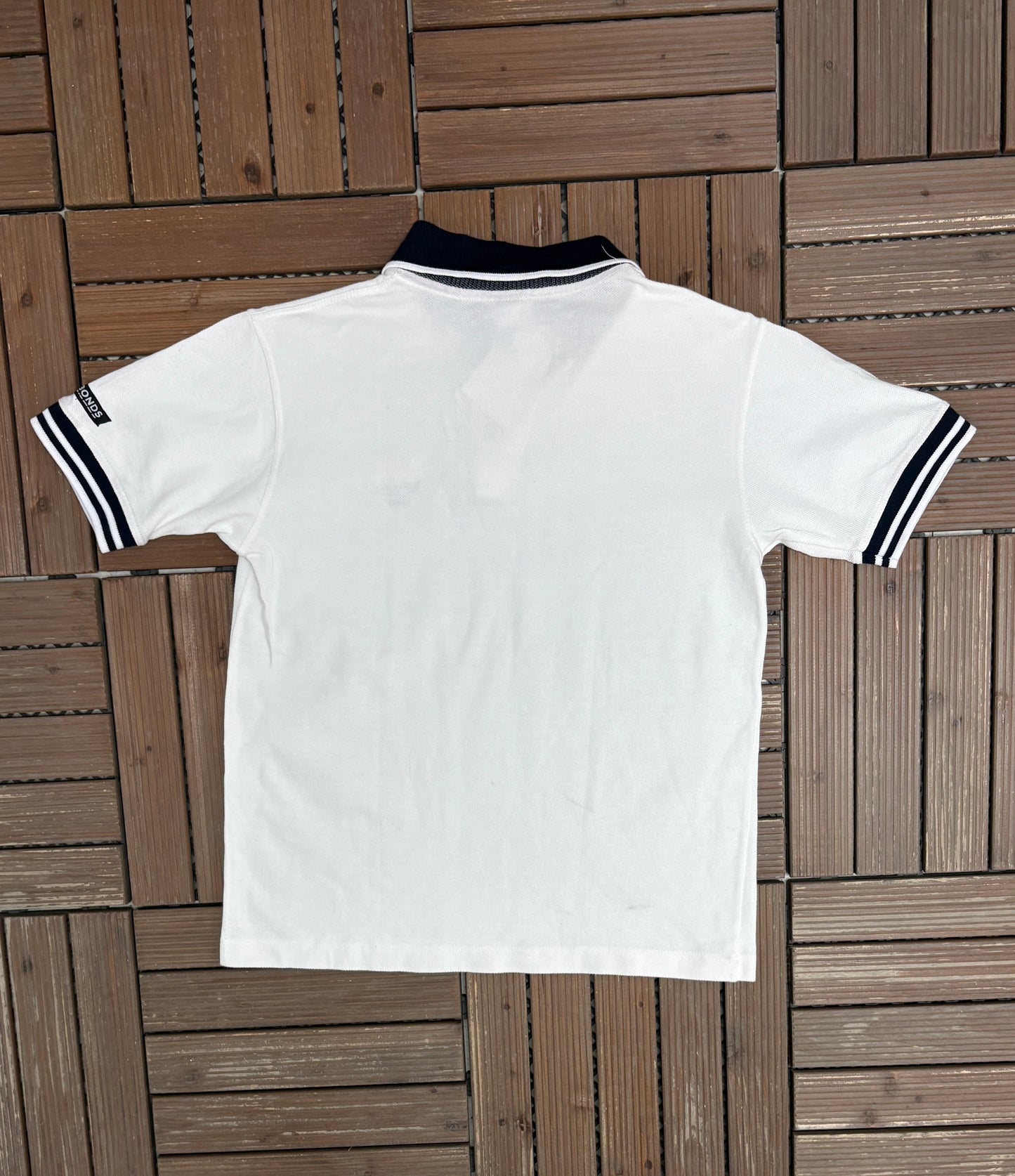 Sydney Olympics 2000 Embroidered Graphic Tee | Size Small | Vintage 2000s White Collared T-Shirt |