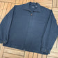 Chaps Ralph Lauren Harrington Jacket | Size X-Large | Vintage 2000s Zip Up Blue Jacket |