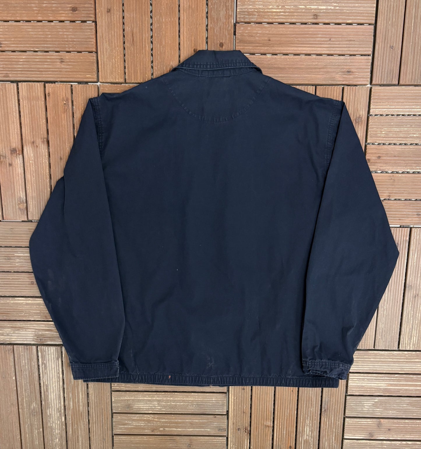 Chaps Ralph Lauren Harrington Jacket | Size X-Large | Vintage 2000s Zip Up Blue Jacket |