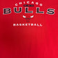 Chicago Bulls Basketball Graphic Tee | Size Large | Vintage 2000s NBA Basketball Red T-Shirt |