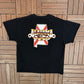 Alabama My Home's In Alabama Graphic Tee | Size X-Large | Vintage 2000s Country Music Black T-Shirt |