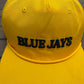Toronto Blue Jays Embroidered Hat | Snap Back | 2000s MLB Baseball Yellow Cap |