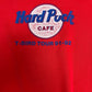 Hard Puck Cafe T-Bird Tour 91-92 Graphic Crewneck | Size XX-Large | Vintage 1990s Hockey Red Sweater |