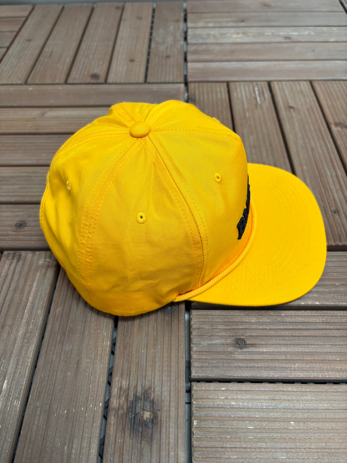 Toronto Blue Jays Embroidered Hat | Snap Back | 2000s MLB Baseball Yellow Cap |