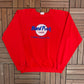 Hard Puck Cafe T-Bird Tour 91-92 Graphic Crewneck | Size XX-Large | Vintage 1990s Hockey Red Sweater |