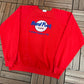 Hard Puck Cafe T-Bird Tour 91-92 Graphic Crewneck | Size XX-Large | Vintage 1990s Hockey Red Sweater |