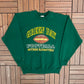 Green Bay Packers Titletown, USA Graphic Crewneck | Size Large | Vintage 1990s NFL Football Green Sweater |