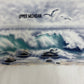 Upper Michigan Scenic Seagull Graphic Tee | Size Large | Vintage 1990s Tourist White T-Shirt |