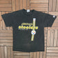Pittsburgh Steelers Graphic Tee | Size Large | Vintage 1990s NFL Football Black T-Shirt |
