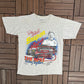 Dale Earnhardt The Best Belong Together Graphic Tee | Size Large | Vintage 1990s NASCAR Grey T-Shirt |