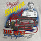 Dale Earnhardt The Best Belong Together Graphic Tee | Size Large | Vintage 1990s NASCAR Grey T-Shirt |