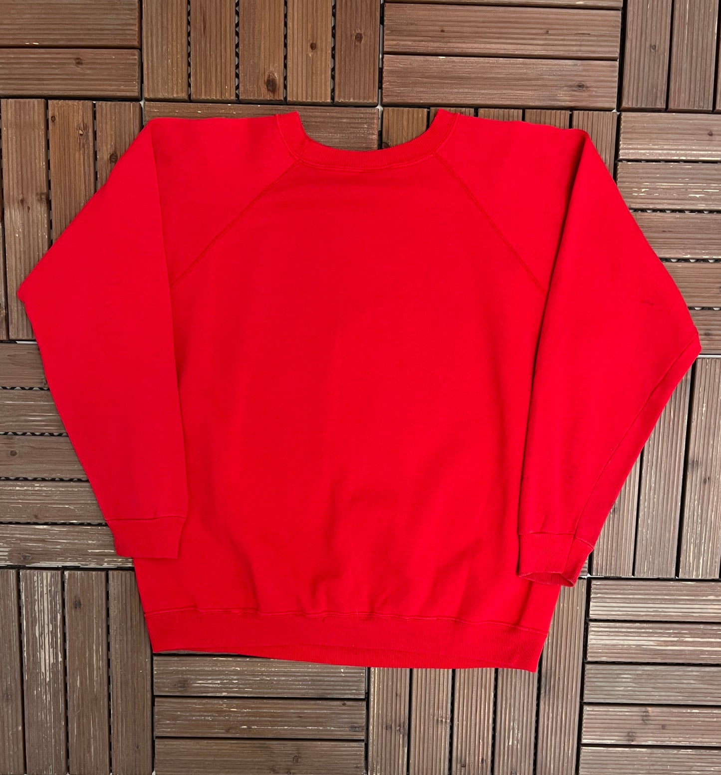 Bugs Bunny Graphic Crewneck | Size XX-Large | Vintage 1990s Promotional Cartoon Red Sweater |