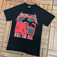 Metallica Kill 'Em All Graphic Tee | Size Small | Vintage 2000s Rock Band Black T-Shirt |