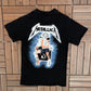 Metallica Kill 'Em All Graphic Tee | Size Small | Vintage 2000s Rock Band Black T-Shirt |