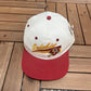 Washington Redskins Graphic Hat | Snap Back | Vintage 1990s NFL Football White Cap |