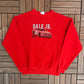 Dale Earnhardt Jr. Graphic Crewneck | Size Small | Vintage 2000s NASCAR Racing Red Sweater |