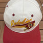 Washington Redskins Graphic Hat | Snap Back | Vintage 1990s NFL Football White Cap |