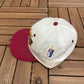 Washington Redskins Graphic Hat | Snap Back | Vintage 1990s NFL Football White Cap |