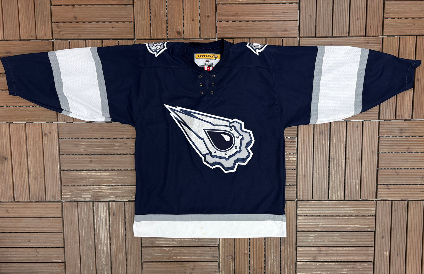 Edmonton Oilers Ryan Smyth Hockey Jersey | Size Medium | Vintage 2000s Hockey Koho Blue Jersey |