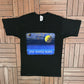 The Moody Blues Time Traveller Graphic Tee | Size Large | Vintage 1990s Rock Band Black T-Shirt |