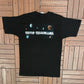 The Moody Blues Time Traveller Graphic Tee | Size Large | Vintage 1990s Rock Band Black T-Shirt |