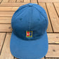 Nike Tennis Embroidered Graphic Hat | Metal Clasp | Vintage 1990s Branded Blue Cap |