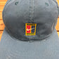 Nike Tennis Embroidered Graphic Hat | Metal Clasp | Vintage 1990s Branded Blue Cap |