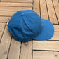 Nike Tennis Embroidered Graphic Hat | Metal Clasp | Vintage 1990s Branded Blue Cap |
