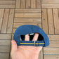 Nike Tennis Embroidered Graphic Hat | Metal Clasp | Vintage 1990s Branded Blue Cap |