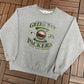 Green Bay Packers Graphic Crewneck | Size X-Large | Vintage 2000s NFL Football Grey Sweater |